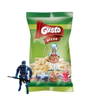 Chrupki - GUSTO Pufuleti Chrupki kukurydziane o smaku pizzy z niespodzianką Gusto Pufuleti, 30g - miniaturka - grafika 1