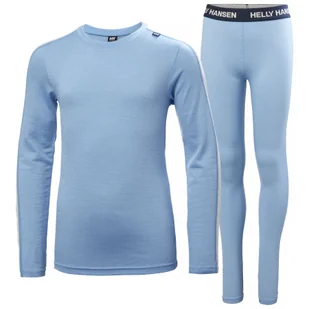 Helly Hansen JR Merino, zestaw, junior, niebieski - Pozostała odzież narciarska - miniaturka - grafika 1