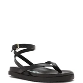 Sandały damskie - Patrizia Pepe Skórzane sandały - miniaturka - grafika 1