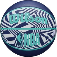 Koszykówka - Piłka koszykowa WILSON NBA DRV PLUS DAZZLE CAMO BSKT INDIGO (Rozmiar 6) - miniaturka - grafika 1