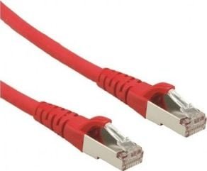 Roline ROLINE Patchcord Kat.6A S/FTP PiMF Component Level LSOH czerwony 10m