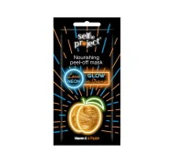 Maseczki do twarzy - Selfie Project Love Neon odżywcza maseczka peel-off pomarańczowa 10ml - miniaturka - grafika 1