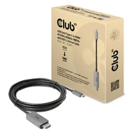 Adaptery i przejściówki - CLUB3D CAC-1587 zmieniacz płci / kabli USB Gen2 Type-C HDMI Typu A (Standard) Czarny - miniaturka - grafika 1