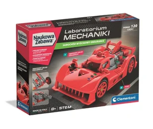 Laboratorium Mechaniki - Samochód Wyścigowy Endurance, czerwony - Mały naukowiec - miniaturka - grafika 1