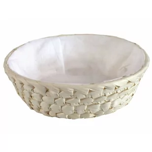 Domotti DOMOTTI PALMA KOSZYK NA PIECZYWO 23 CM ECRU 68088 68088 - Kosze na owoce - miniaturka - grafika 1