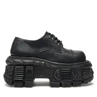 Glany damskie - Glany NEW ROCK M-TANKMIL I003-S1 Czarny - miniaturka - grafika 1