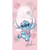 Okrycia kąpielowe dla dzieci - LILO I STITCH DZIECIĘCY Ręcznik DUŻY 70 x 140 cm Dziecięcy Plażowy Kapielowy - miniaturka - grafika 1