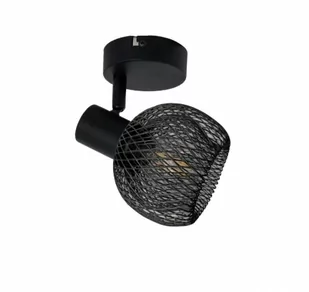 Lampa kinkiet Loretto czarna - Lampy ścienne - miniaturka - grafika 1