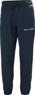 Spodnie sportowe męskie - Helly Hansen Helly Hansen męskie bawełniane spodnie COTTON FLEECE PANT 54163 597 2XL - miniaturka - grafika 1