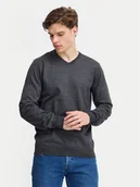 Swetry męskie - Blend Sweter 20717955 Czarny Regular Fit - miniaturka - grafika 1