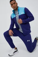 Dresy męskie - Under Armour dres sportowy męski kolor niebieski - miniaturka - grafika 1
