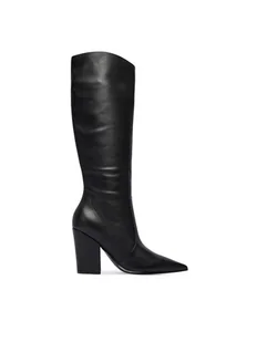 Guess Kozaki FLFNRL LEA11 Czarny - Kozaki damskie - miniaturka - grafika 1