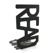 Podpórki do książek - Podpórka do książek READING czarna 19cm Subtelna - miniaturka - grafika 1