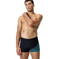 Kąpielówki męskie - Bokserki pływackie męskie Speedo Medley Logo Aquashort - miniaturka - grafika 1