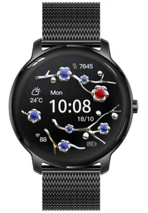 Smartwatch Damski RUBICON RNBE66 Black SMARUB124 - Smartwatch - miniaturka - grafika 1
