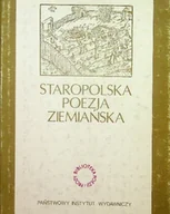 Poezja - Staropolska Poezja Ziemiańska - miniaturka - grafika 1