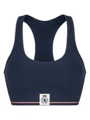 Biustonosze - Tommy Hilfiger Biustonosz top UW0UW06061 Granatowy - miniaturka - grafika 1