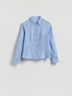 Reserved - Koszula slim fit w paski - jasnoniebieski - Koszule damskie - miniaturka - grafika 1