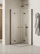 Kabiny prysznicowe - Kabina Prysznicowa New Trendy New Soleo 100X100 Kwadratowa Grafit K-2256 - miniaturka - grafika 1