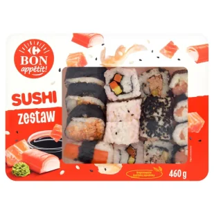 Carrefour Bon Appétit! Sushi zestaw 460 g - Konserwy i dania rybne - miniaturka - grafika 1