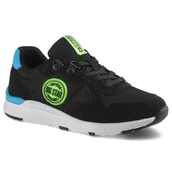 Sneakersy damskie - Czarne Sneakersy Big Star Dziecięce Buty Wiązane - miniaturka - grafika 1