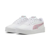 Buty trekkingowe dziecięce - Dziecięce sneakersy Carina 3.0 Space Belle PUMA White Pinkscape Pink - miniaturka - grafika 1
