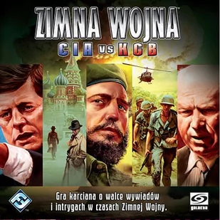 Galakta Zimna wojna: CIA vs KGB 2047 - Gry planszowe - miniaturka - grafika 1