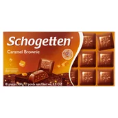 Czekolada - Czekolada Schogetten Originals Carmel Brownie 100g - miniaturka - grafika 1