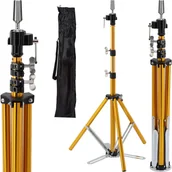 Meble fryzjerskie - Statyw stojak do główki głowy treningowej fryzjerskiej STAT-30 gold laminowany linia Superior - miniaturka - grafika 1