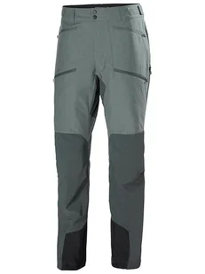 Helly Hansen Spodnie funkcyjne "Verglas" w kolorze szarym - Spodnie sportowe damskie - miniaturka - grafika 1