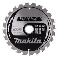 Tarcze do pił - Makita B-32714 piła tarczowa do cięcia drewna 216x30 mm 24 zęby Makblade - miniaturka - grafika 1