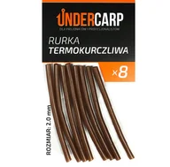 Inne akcesoria dla wędkarzy - Undercarp Rurka termokurczliwa brązowa 2,0 mm - miniaturka - grafika 1