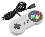 Konsole i gry retro - Pad jak do SNES PC retro USB kontroler gamepad - miniaturka - grafika 1