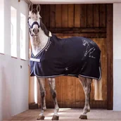 Derki dla konia - Busse Derka osuszająca JERSEY FASHION - navy - miniaturka - grafika 1