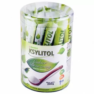 Santini Ksylitol krystaliczny 40 x 5g - Finlandia 5908234462036 - Cukier i słodziki - miniaturka - grafika 1