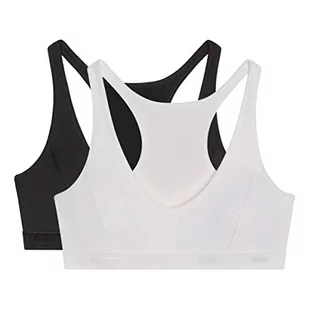 Dim dziewczęcy biustonosz sportowy Micro biustonosz x2, Czarny/Biały, 16 lat - Biustonosze - miniaturka - grafika 1