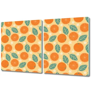 Duża Deska z Dwóch Części - Print - 2x 40x52 cm - Pomarańcze styl retro - Deski do krojenia Duża Deska z Dwóch Części - Print - 2x 40x52 cm - Pomarańcze styl retro - Deski do krojenia - miniaturka - grafika 1