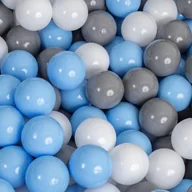 Suche baseny - Piłki dla dzieci ∅7cm do basenu z piłkami Plastikowe piłki do zabawy 300 sztuk NIEBIESKIE - miniaturka - grafika 1