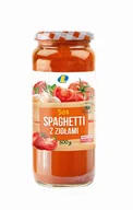 Pasztet i przetwory mięsne - Lewiatan Sos Spaghetti 500g - Gotowy Sos Pomidorowy z Ziołami - miniaturka - grafika 1