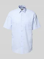 Koszule męskie - Koszula biznesowa o kroju modern fit z rękawem o dł. 1/2 - miniaturka - grafika 1