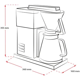 Ekspres do kawy Melitta One 1031-03 Creamy White - Ekspresy do kawy - miniaturka - grafika 5