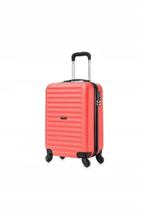 Vip Collection walizka kabinowa ABS 20" RED ATENY 2,7kg 39 L odpinane kółka - Walizki - miniaturka - grafika 1