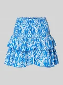 Spódnice - Spódnica mini z elastycznym pasem model ‘NADJA’ - miniaturka - grafika 1