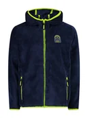 Bluzy dla chłopców - CMP Kurtka polarowa w kolorze granatowym - miniaturka - grafika 1