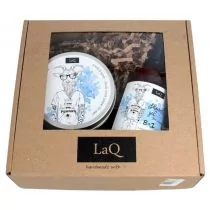 LAQ LaQ Zestaw prezentowy dla mężczyzn (peeling 200ml+żel pod prysznic 8w1 300ml) 855868 - Zestawy kosmetyków męskich - miniaturka - grafika 1