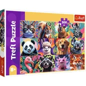 Puzzle - Puzzle 300 Zabawna wieś TREFL - miniaturka - grafika 1