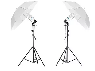 Massa Lampa studyjna Zestaw OŚwietleniowy 2x400w 5500k - Lampy studyjne - miniaturka - grafika 1