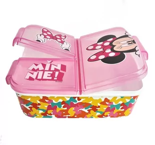 Śniadaniówka pojemnik 3 komory Myszka Minnie lunchbox - Lunch boxy - miniaturka - grafika 1