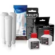 Akcesoria i części do ekspresów do kawy - Zestaw Krups filtr AL-TES46 3szt, Krups XS9000 Płyn, KRUPS XS3000 10 szt. - miniaturka - grafika 1