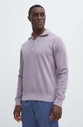 Bluzy męskie - adidas Originals bluza bawełniana męska kolor różowy gładka IS1745 - miniaturka - grafika 1